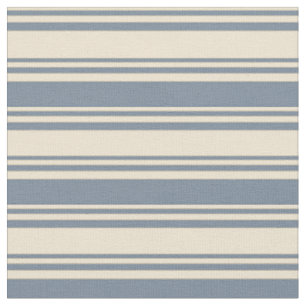 Schiefergraue Streifen in Beige und leichter Schie Stoff