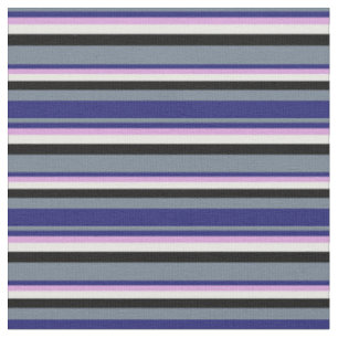 Schiefergrauen, Midnight Blue, Pflaumen, Weiß und Stoff
