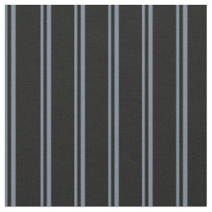 Schiefergraues und schwarzes Linse/Streifenmuster Stoff