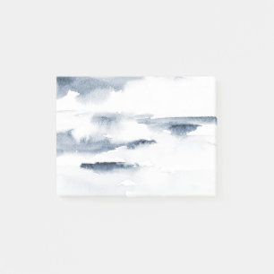 SchieferWatercolor abstrakt Post-it Klebezettel