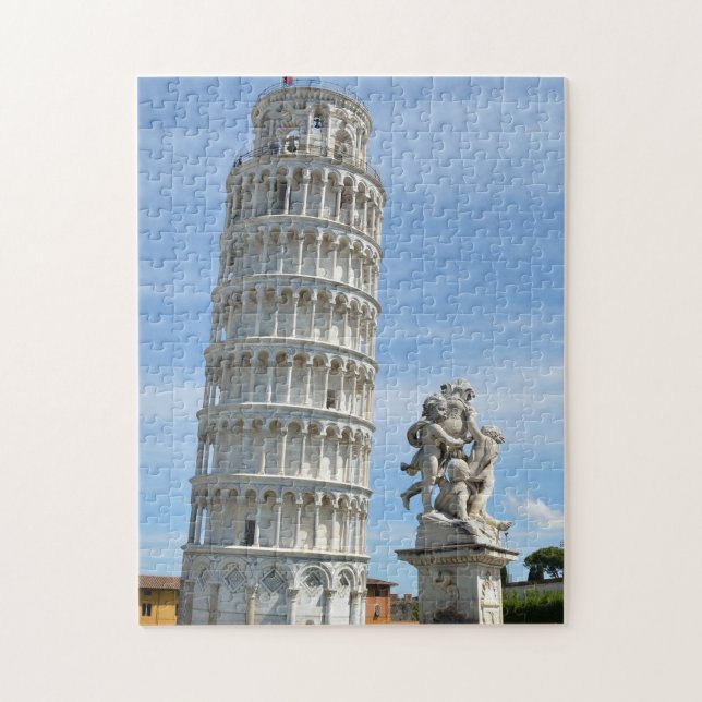 Schieftturm von Pisa, Italien (Vertikal)