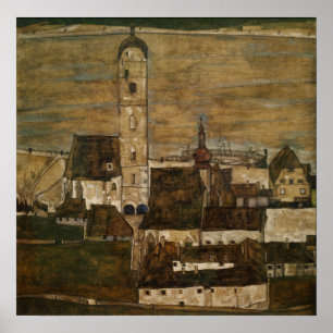 Schiele - Stein an der Donau Poster