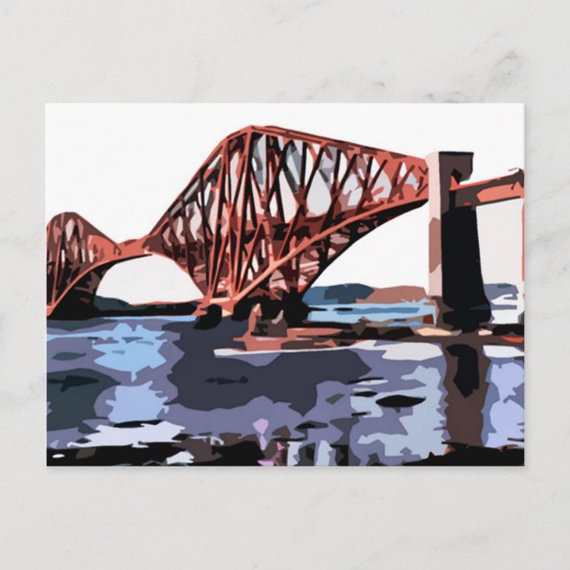 Schiene1 Postkarte (Vorderseite)