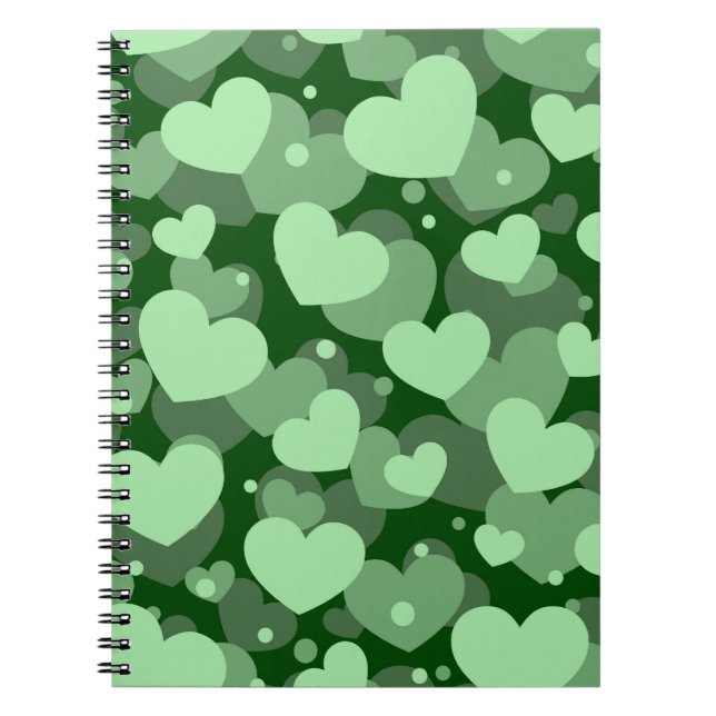 SCHIENEN DER GRÜNEN LIEBE NOTIZBLOCK (Vorderseite)