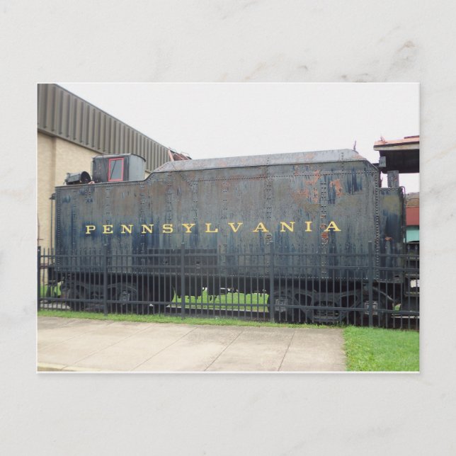 Schienenfahrzeug  Straßburger Eisenbahn Postkarte (Vorderseite)