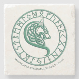 Schierlings-hohles Untersetzer-Grün Steinuntersetzer