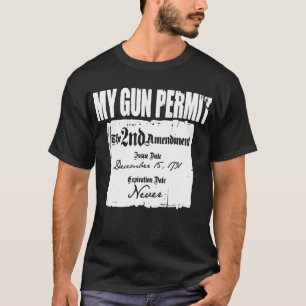 Schießen Sie Änderungs-lustiges 2. Verbot Ar15 A T-Shirt