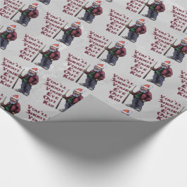 Schießen Sie Ihr Auge heraus Geschenkpapier