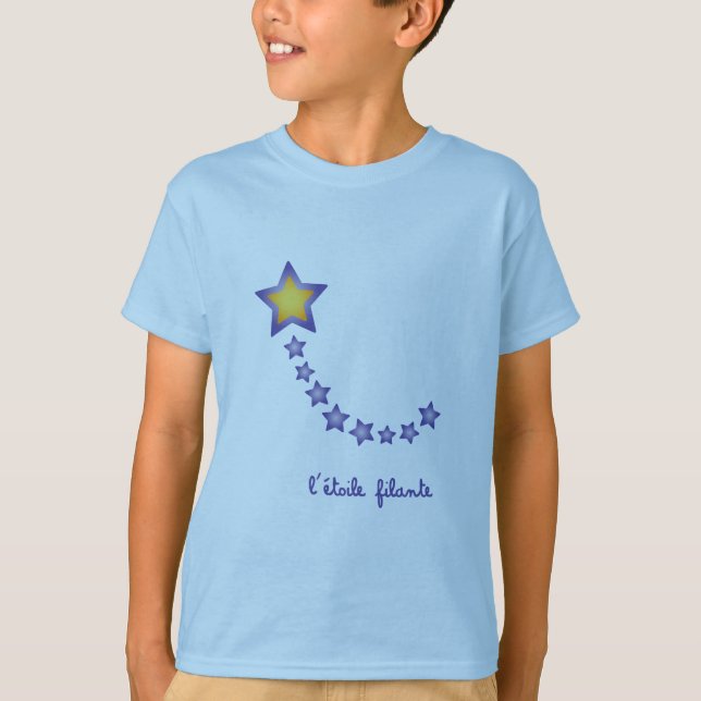 Schießen-Stern scherzt T - Shirt (Vorderseite)