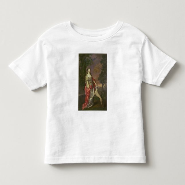 Schießender Elizabeth, Herzogin von Hamilton, Kleinkind T-shirt (Vorderseite)