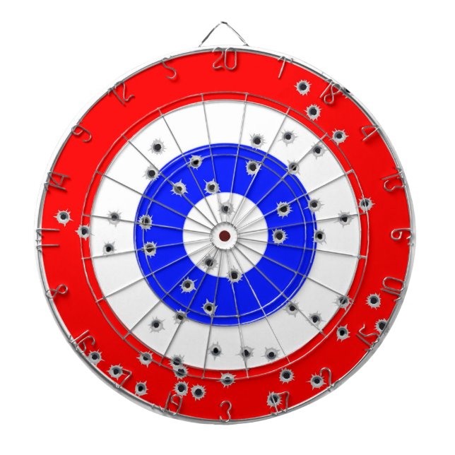 Schießenziel Dartboard Dartscheibe (vorne)