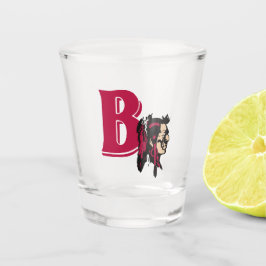 Schießglas: Bethel Braves Schießglas Schnapsglas