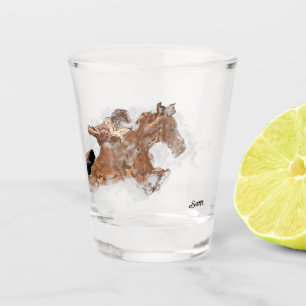 Schießglas : Der Gewinner gewinnt alles Schnapsglas