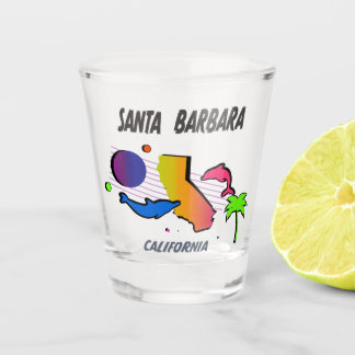 Schießglas von Santa Barbara Schnapsglas
