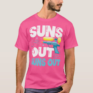 Schießt die Waffen aus dem Wasserschieber Squirt-S T-Shirt