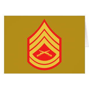 Schießwesen-Sergeant E-7 USMC GySgt