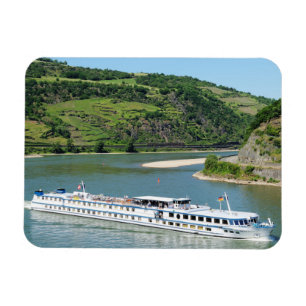 Schiff auf dem Rhein bei Oberwesel Magnet