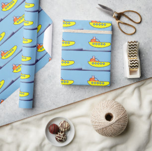 Schiff auf See Geschenkpapier