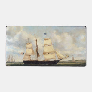 Schiff Clipper Horatio aus dem 19. Jahrhundert Schreibtischunterlage