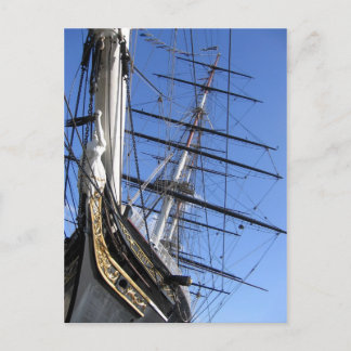 Schiff (Cutty Sark) Postkarte