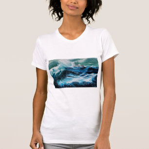 Schiff im Sturm T-Shirt