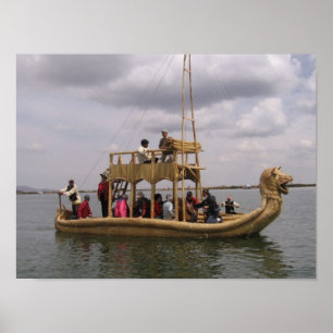 Schiff in Peru Poster