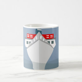 Schiff Kaffeetasse