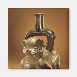 Schiff mit Puma, Chavin Kultur, c.90 BC Magnet