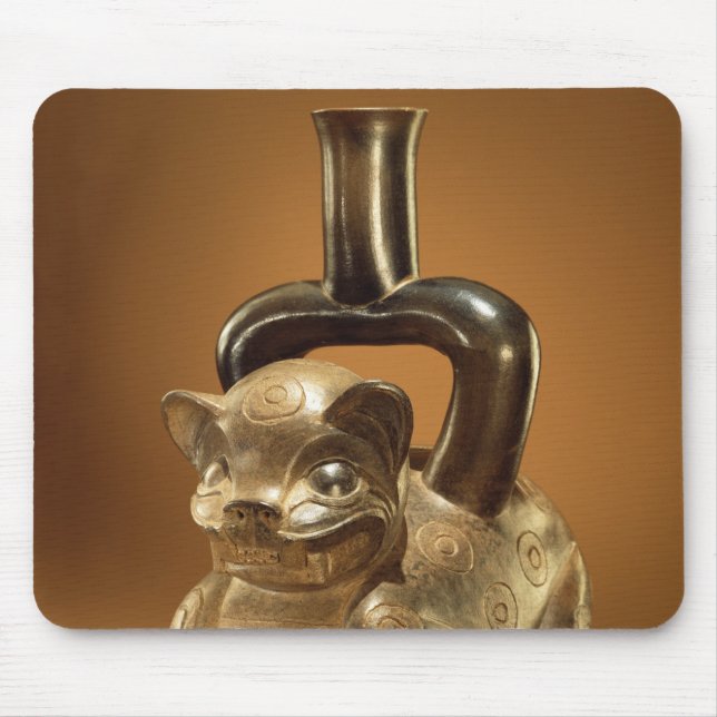 Schiff mit Puma, Chavin Kultur, c.90 BC Mousepad (Vorne)