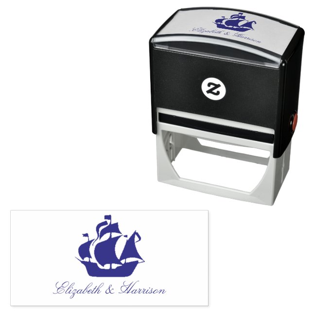 Schiff Permastempel (Beispiel)