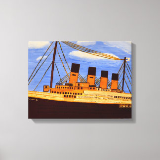 Schiff Titanic Leinwanddruck
