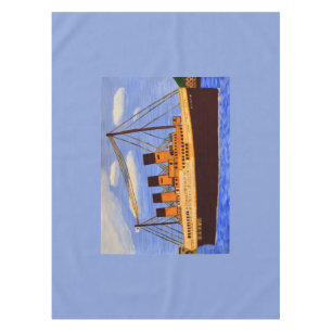 Schiff Titanic Tischdecke