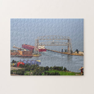 Schiff und Hubbrücke, Lake Superior Puzzle