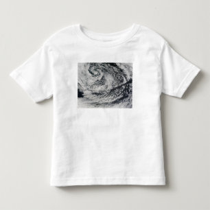Schiff-Welle-förmige Wellenwolken 2 Kleinkind T-shirt