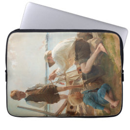 Schiffbauer (von Albert Edelfelt) Laptopschutzhülle
