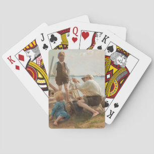 Schiffbauer (von Albert Edelfelt) Spielkarten