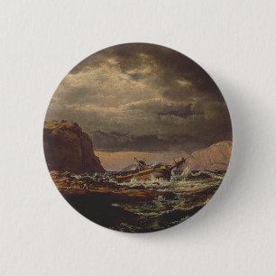 Schiffbruch an der norwegischen Küste von Johan Da Button
