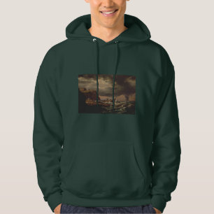 Schiffbruch an der norwegischen Küste von Johan Da Hoodie