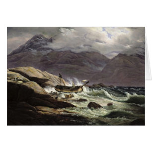 Schiffbruch auf der norwegischen Küste, 1831