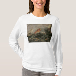 Schiffbruch auf einem felsigen Ufer, c.1645-50 T-Shirt