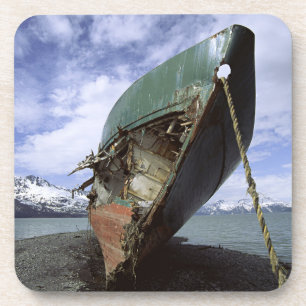 Schiffbruch auf Ufer Untersetzer