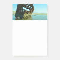 Schiffbruch-Oregon-Küsten-Foto-Post-Itanmerkung