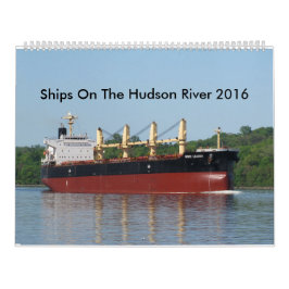 Schiffe auf dem Hudson 2016 Kalender