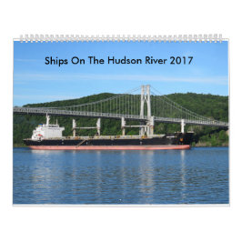 Schiffe auf dem Hudson 2017 Kalender