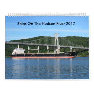 Schiffe auf dem Hudson 2017 Kalender
