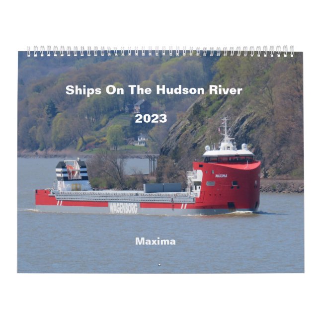 Schiffe auf dem Hudson River 2023 Calendar Kalender (Titelbild)
