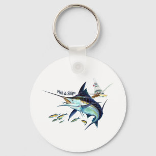 Schiffe der Fische n Schlüsselanhänger