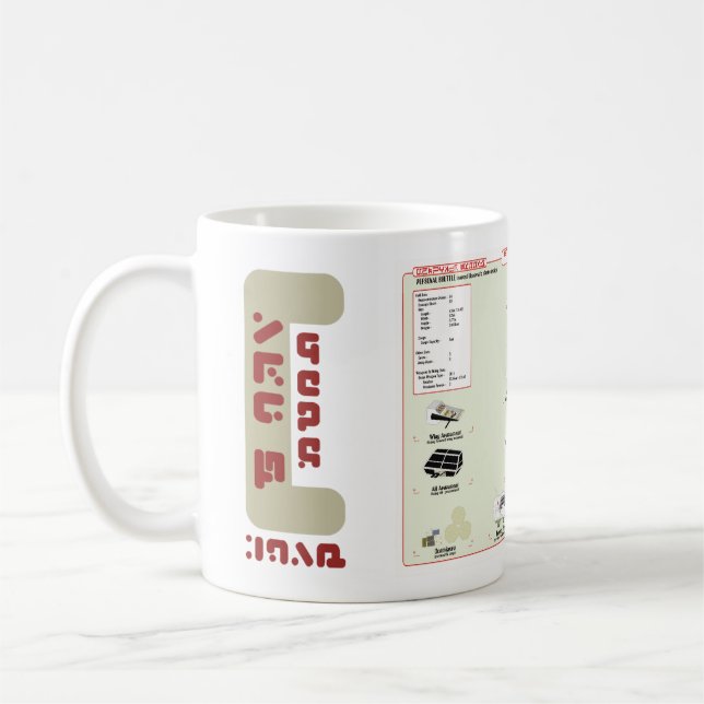 Schiffe der Flotten-persönlichen Shuttle-Tasse Tasse (Links)