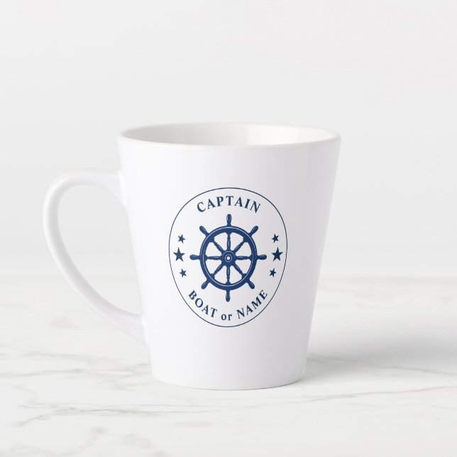 Schiffe der Schifffahrt Helm Captain Boat oder Nam Milchtasse (Links)
