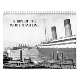 Schiffe der weißen Stern-Linie Kalender